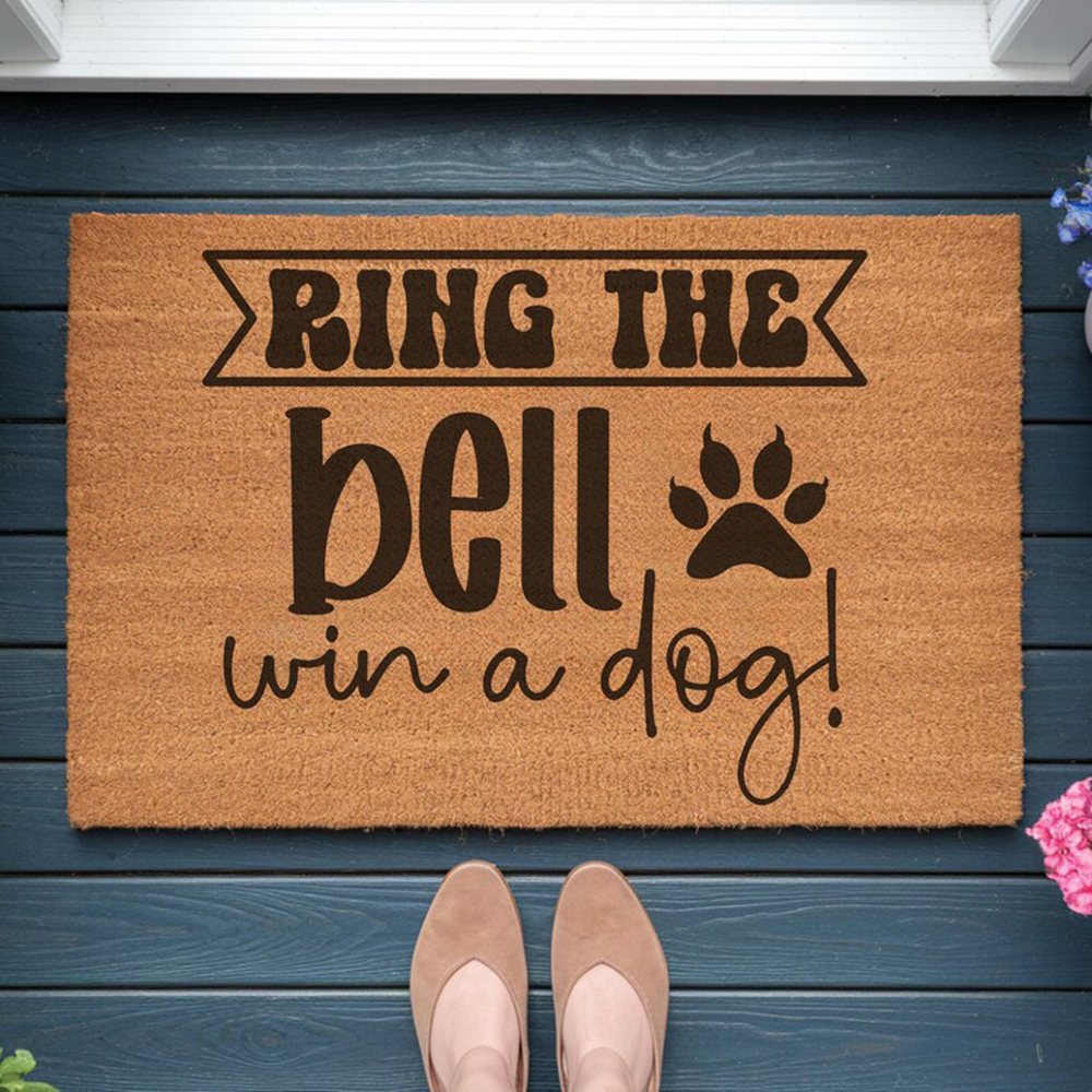 Home Textiles Meaning - Moving House Gift Mat Custom Ring