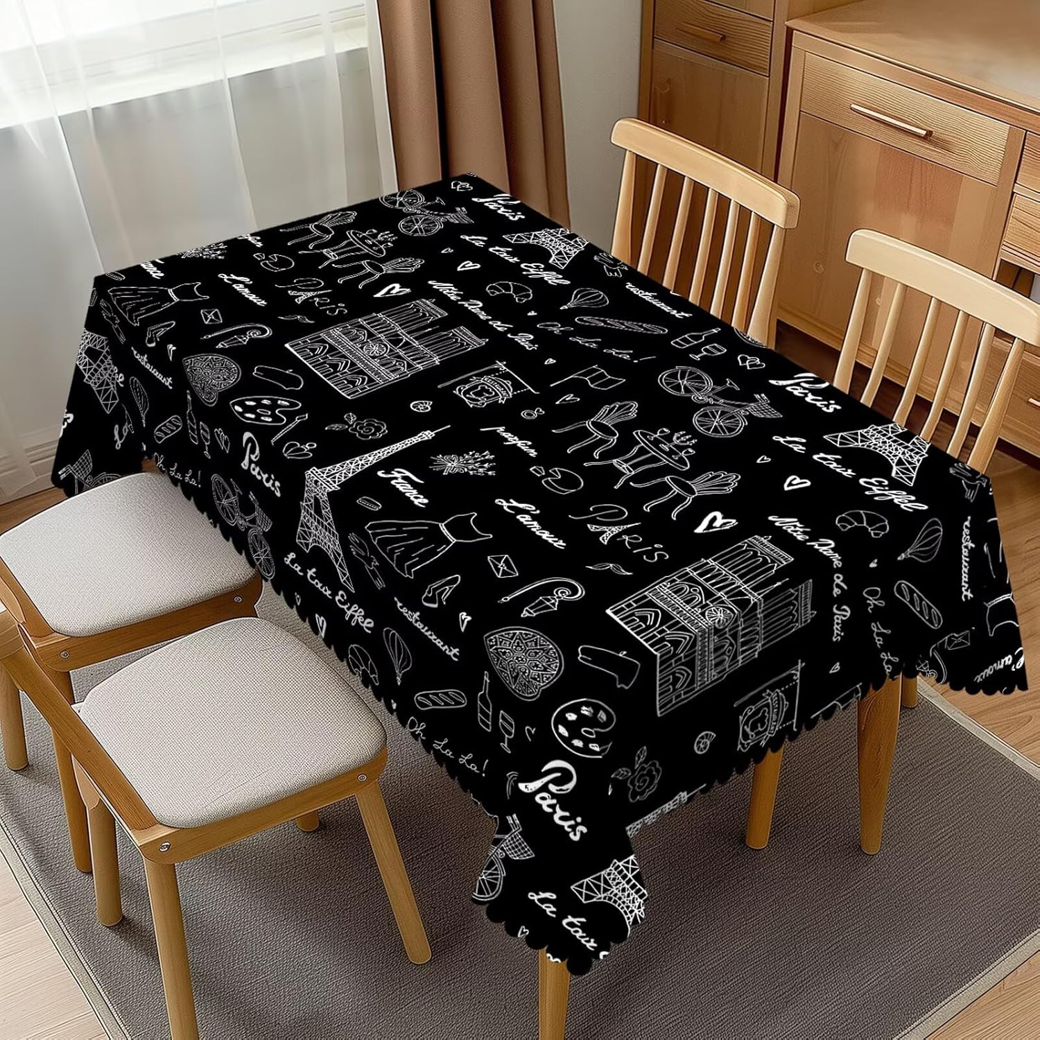 Eiffel Tower Tablecloth France - Home Textiles Paris recensione e prezzo