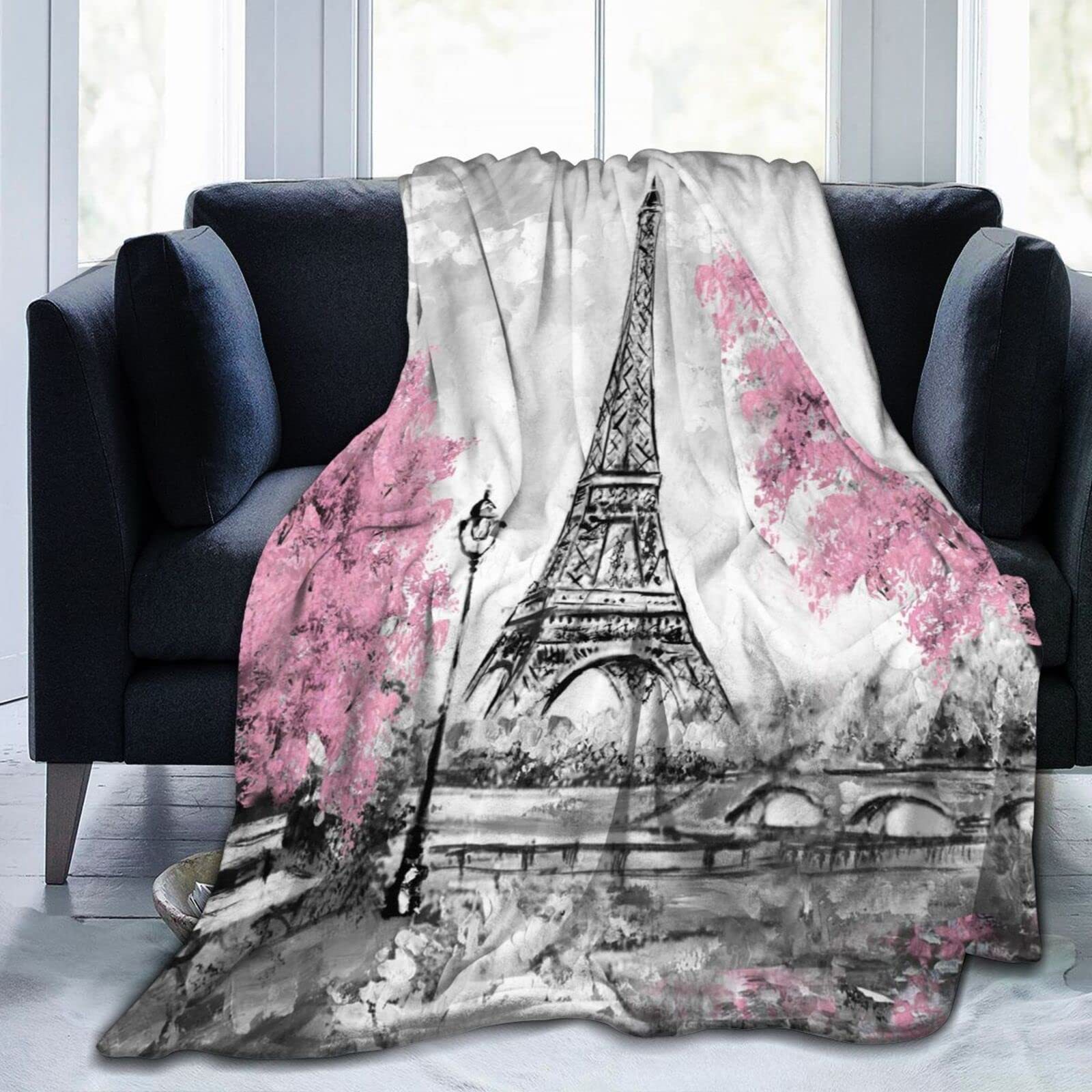Eiffel Tower in Paris Printed  - Home Textiles Paris recensione e prezzo