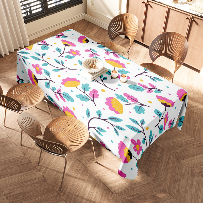 Beautiful Floral TableclothBri - Home Textiles Today News recensione e prezzo