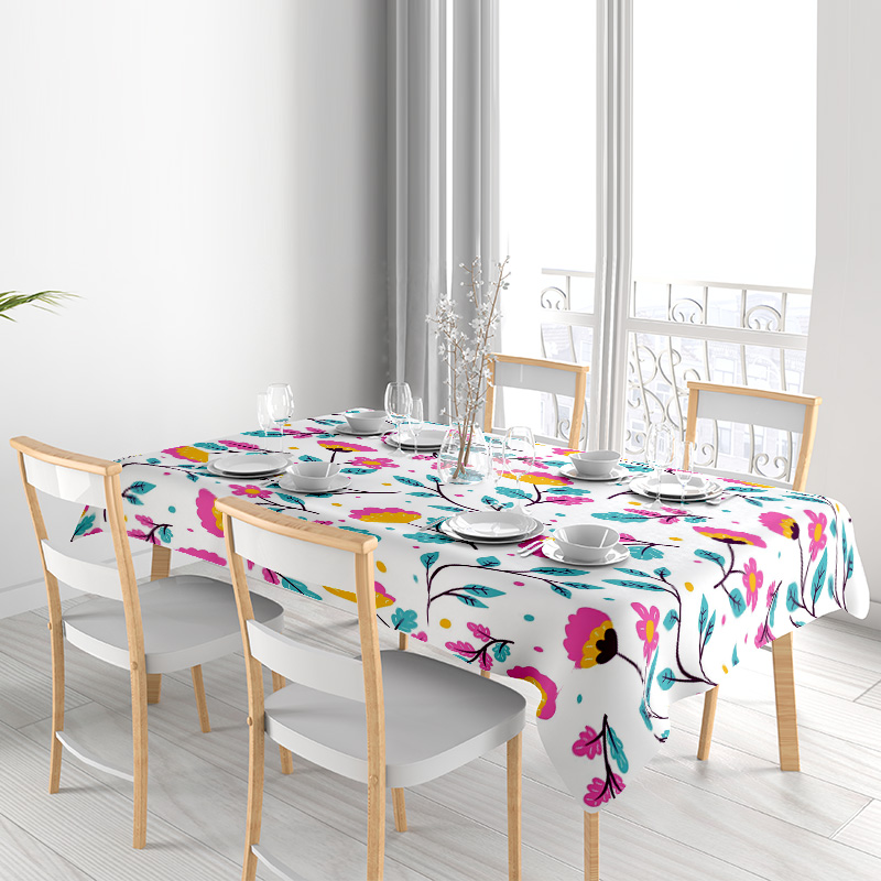 Beautiful Floral TableclothBri - Home Textiles Today News recensione e prezzo