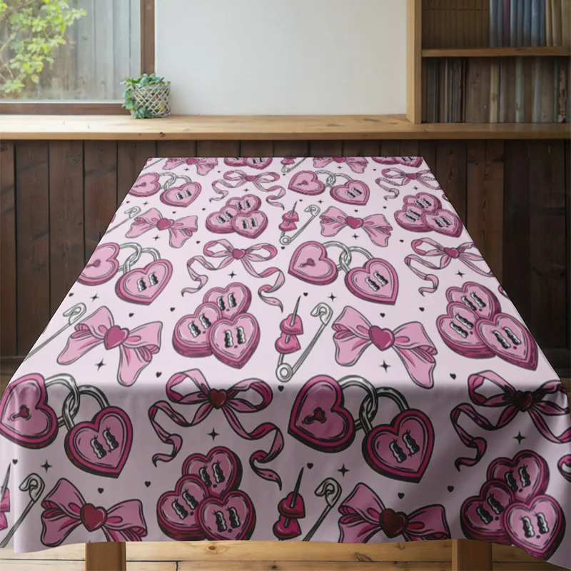 Floral Print Tablecloth Pink B - Home Textiles Today News recensione e prezzo