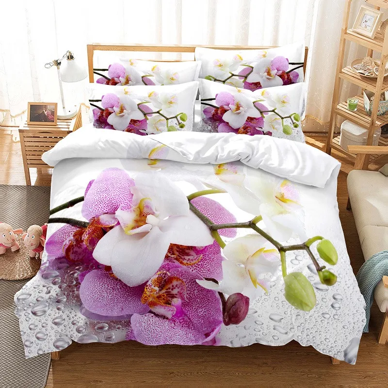 Flowers Bedding Set Duvet Cove - Linen Duvet Cover recensione e prezzo