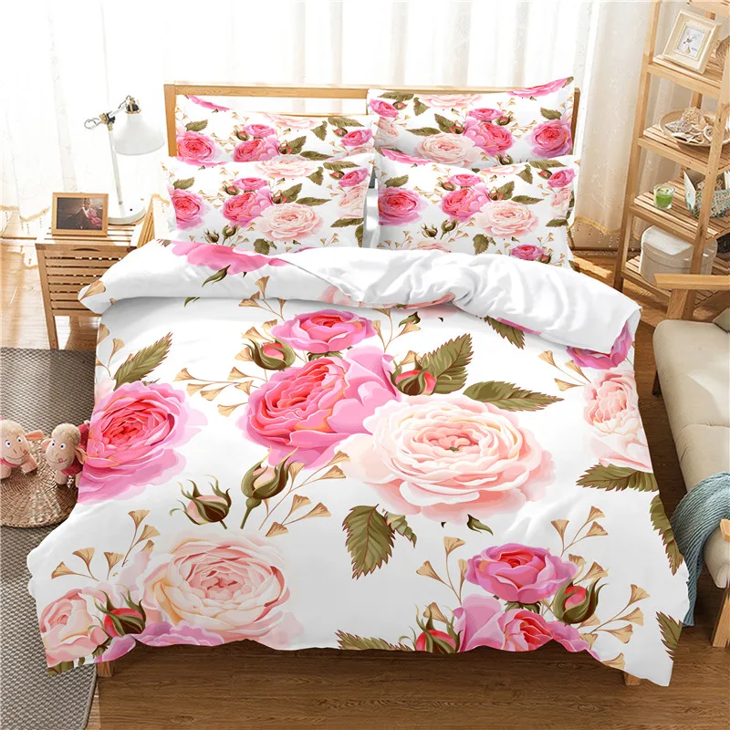 Flowers Bedding Set Duvet Cove - Linen Duvet Cover recensione e prezzo