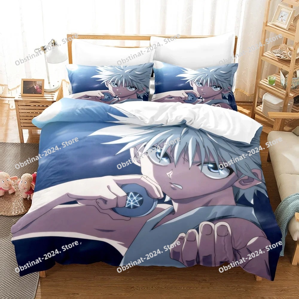 New Hunter X Hunter Killua Bed - Linen Duvet Cover recensione e prezzo