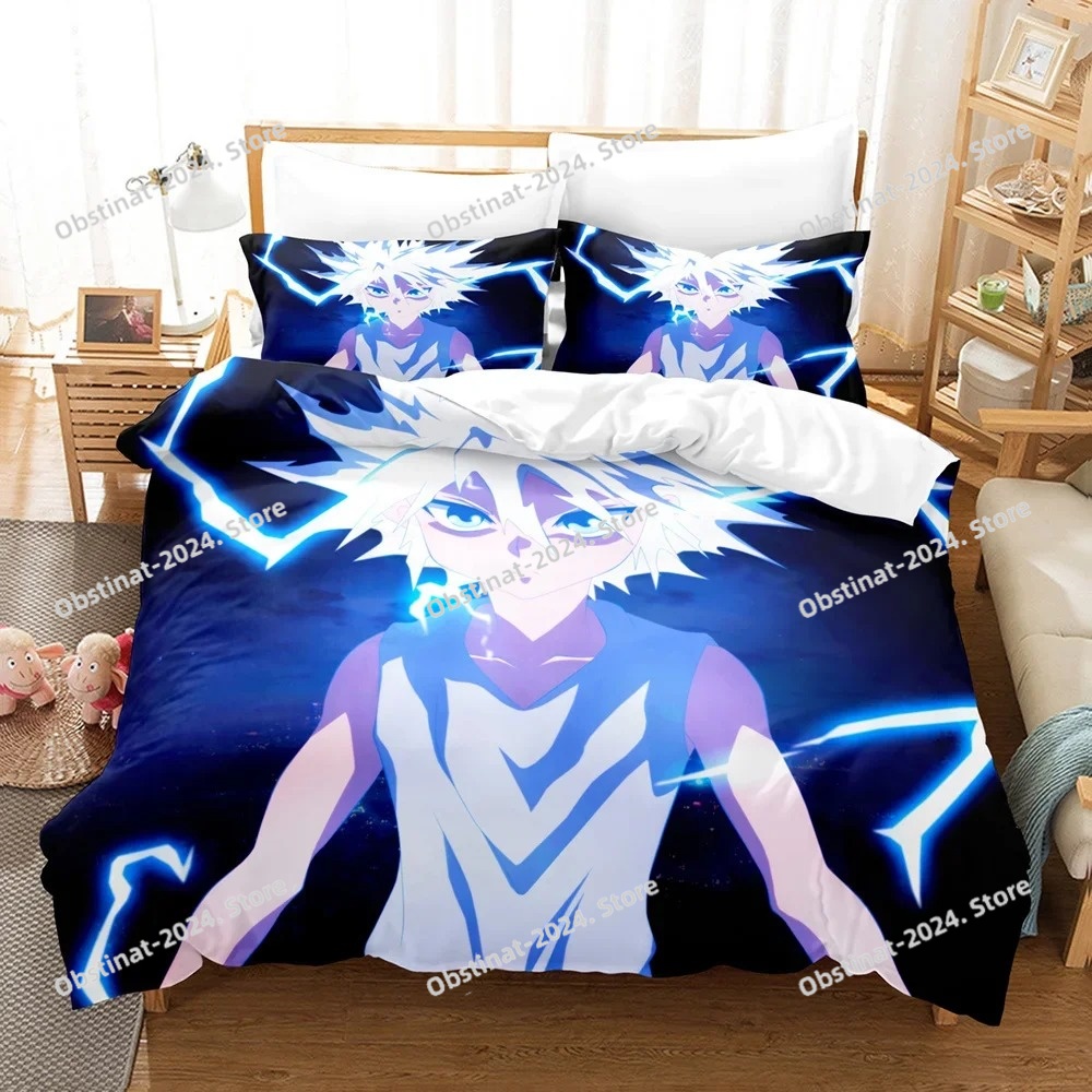 New Hunter X Hunter Killua Bed - Linen Duvet Cover recensione e prezzo