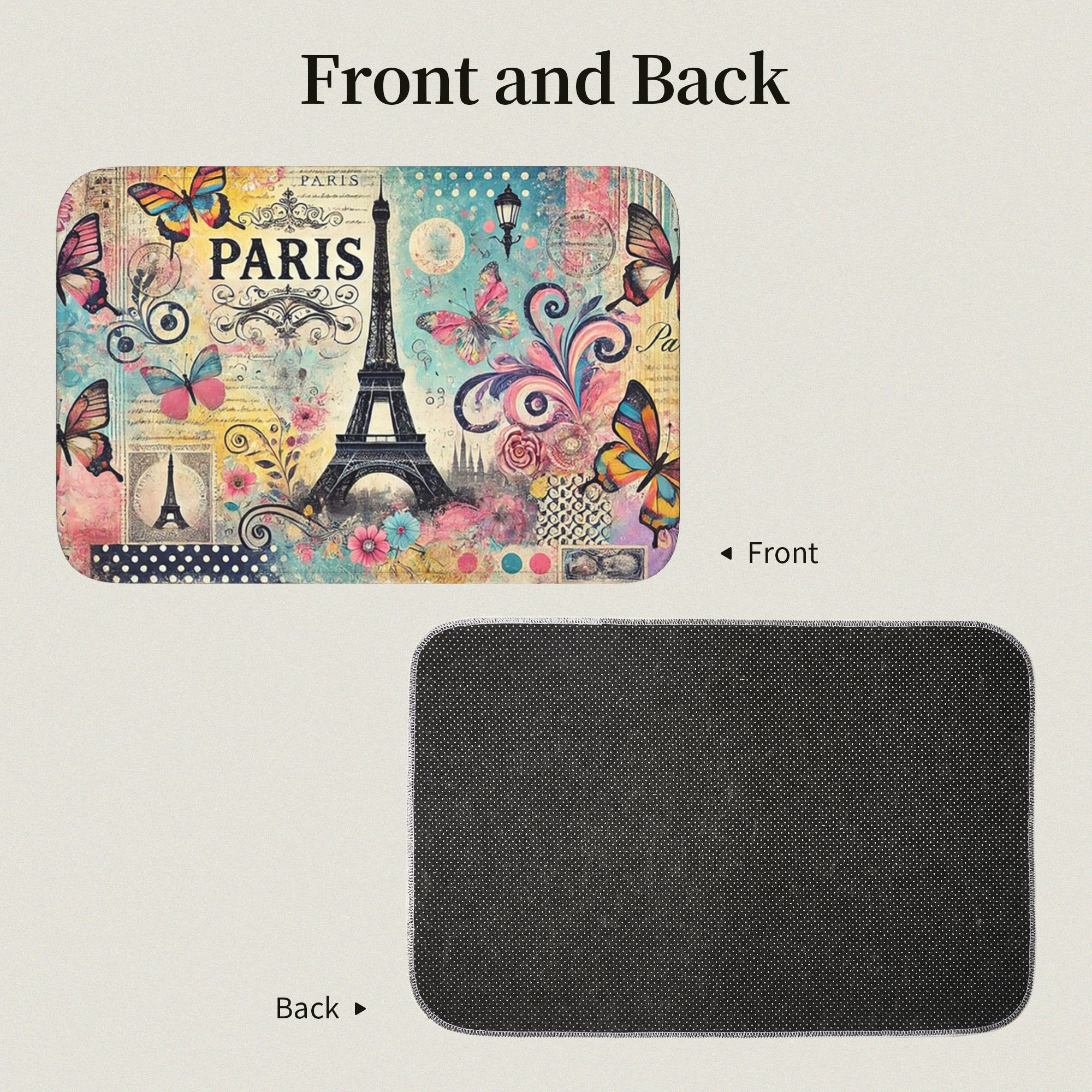 Paris Eiffel Tower art Doormat - Home Textiles Paris recensione e prezzo