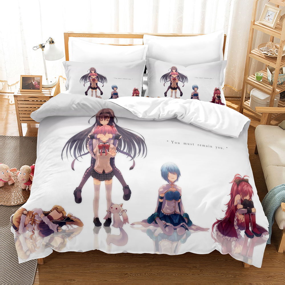 Kawaii Anime Puella Magi Madok - Linen Duvet Cover recensione e prezzo