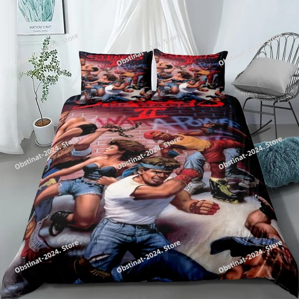 Streets of Rage Final Duvet Co - Linen Duvet Cover recensione e prezzo