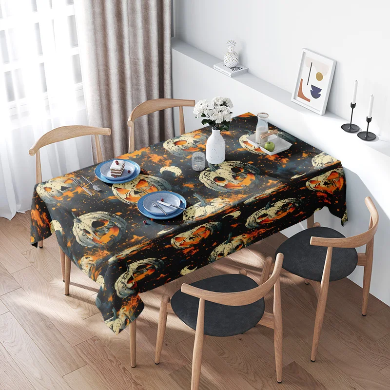 Halloween Pumpkin Skull Tablec - Home Textiles Today News recensione e prezzo
