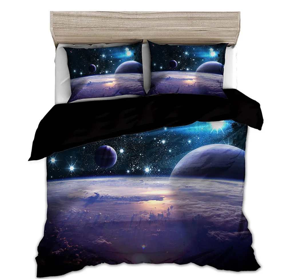 Space star 3d Galaxy Duvet Cov - Linen Duvet Cover recensione e prezzo