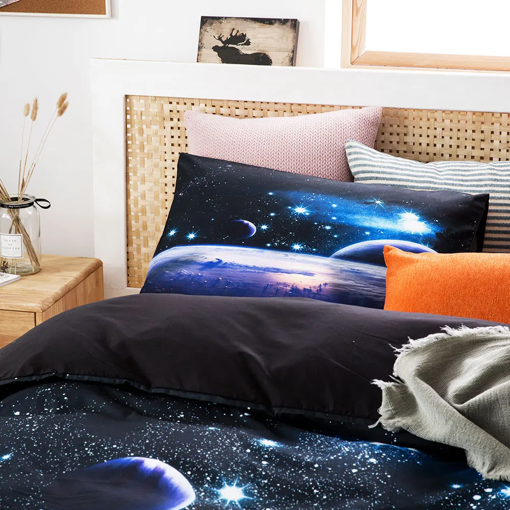 Space star 3d Galaxy Duvet Cov - Linen Duvet Cover recensione e prezzo