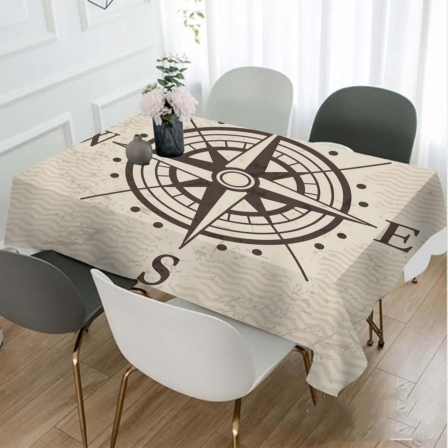 Vintage Compass Map Adventure  - Home Textiles Direct recensione e prezzo