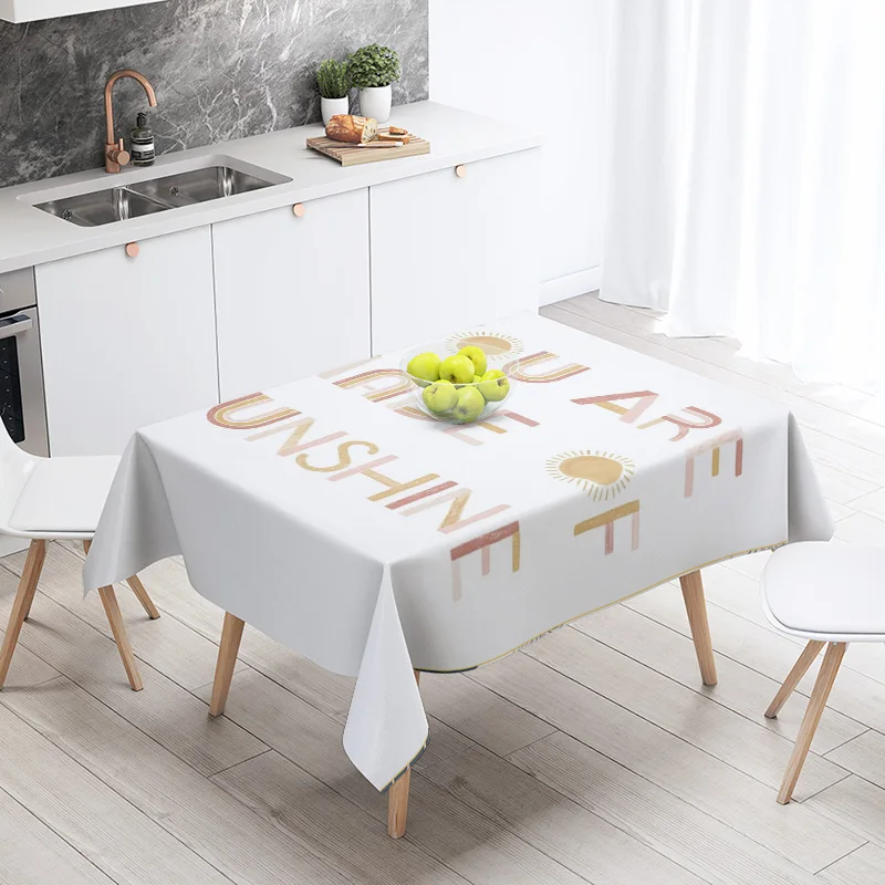 Vibrant Modern Checkered Table - Home Textiles Today News recensione e prezzo