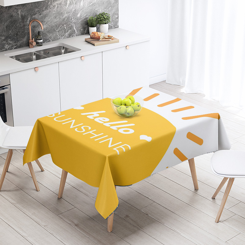 Vibrant Modern Checkered Table - Home Textiles Today News recensione e prezzo