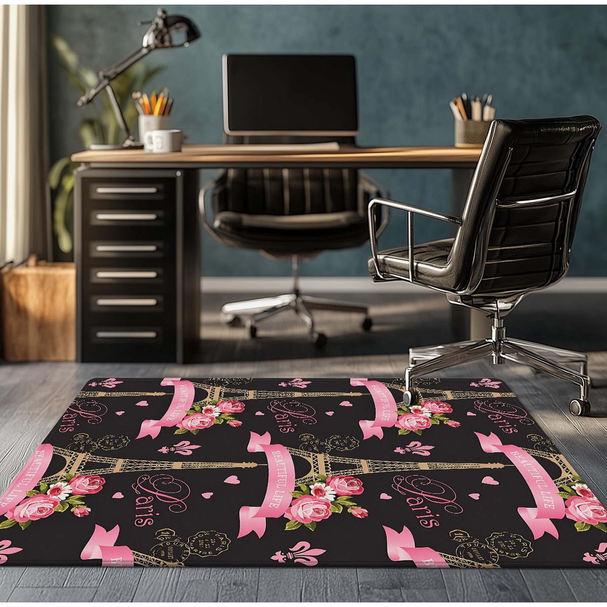 Paris Eiffel Tower Rose Pink C - Home Textiles Paris recensione e prezzo