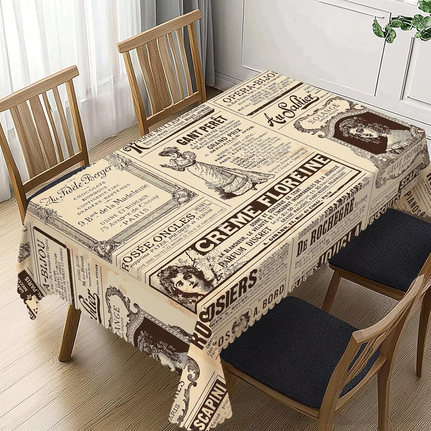 Vintage Paris France Newspaper - Home Textiles Paris recensione e prezzo