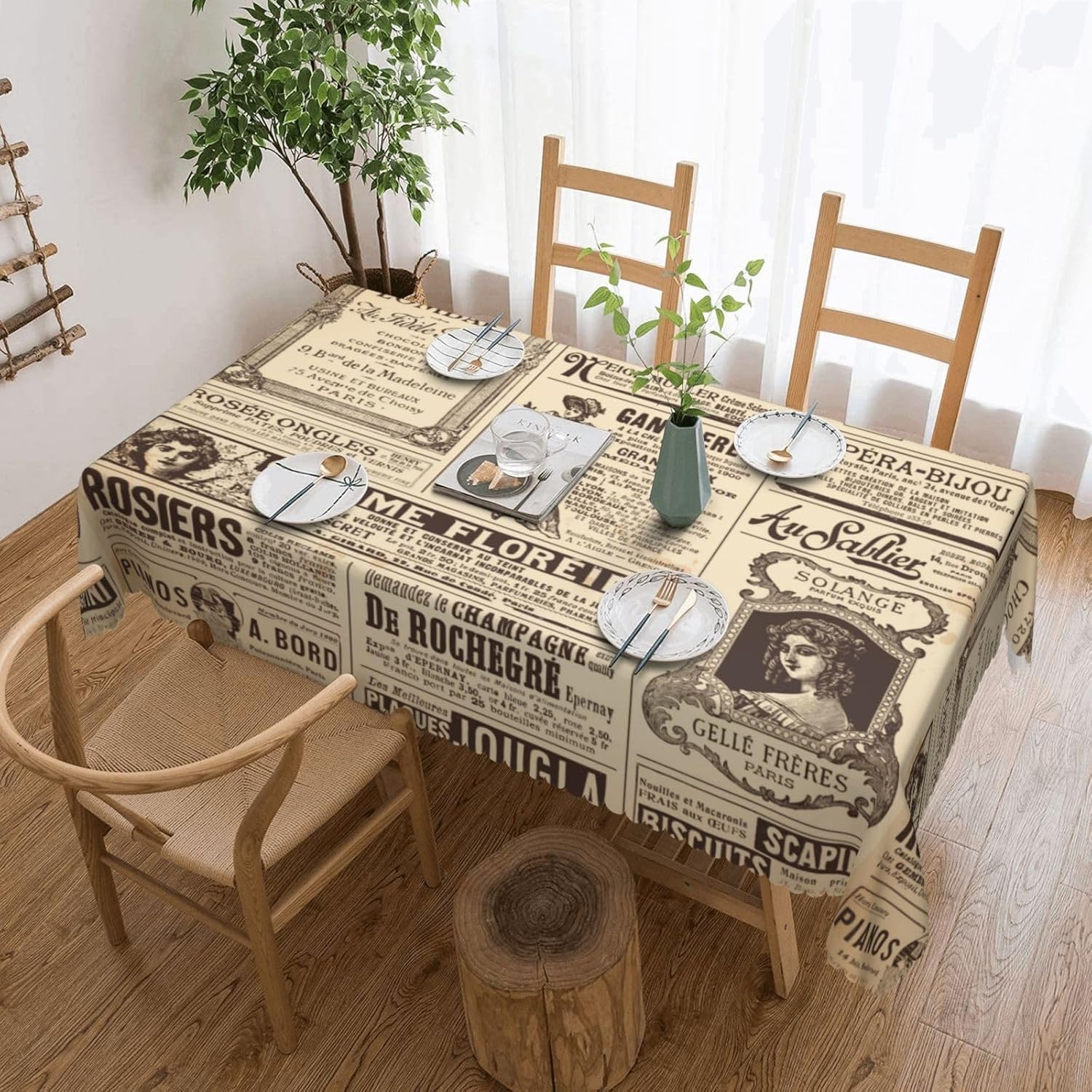 Vintage Paris France Newspaper - Home Textiles Paris recensione e prezzo