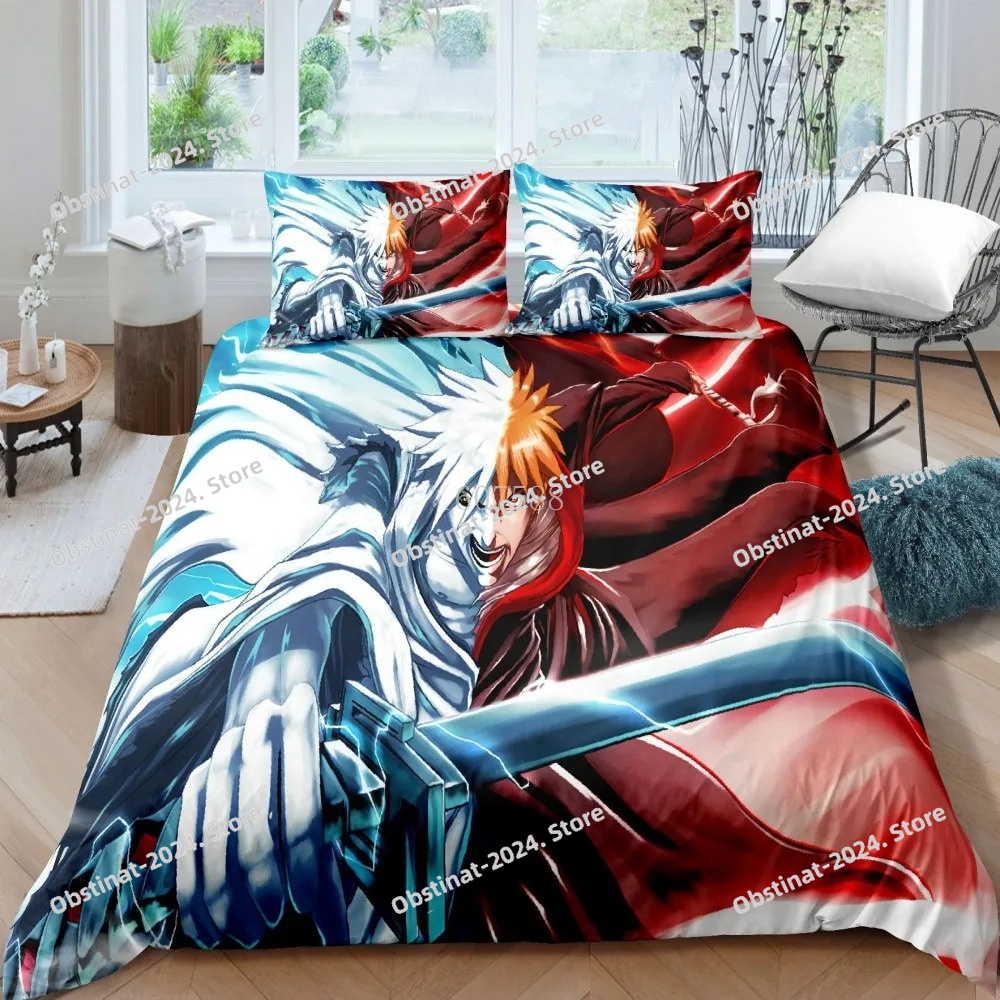 3D Bleach Kurosaki Ichigo Bedd - Linen Duvet Cover recensione e prezzo