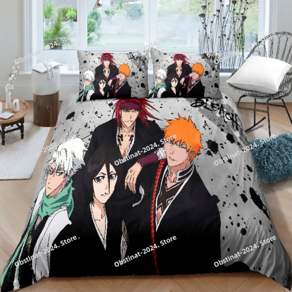 3D Bleach Kurosaki Ichigo Bedd - Linen Duvet Cover recensione e prezzo