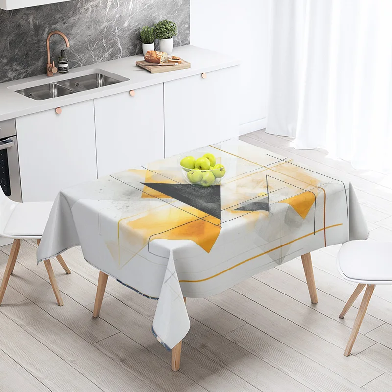 1PC Abstract Geometric Tablecl - Home Textiles Today News recensione e prezzo