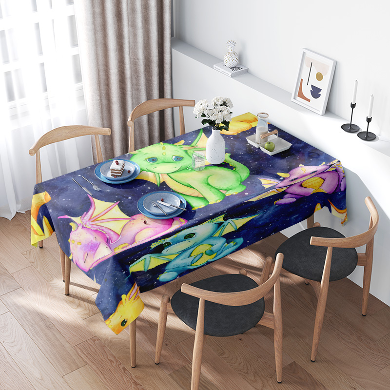 Vibrant Galaxy Unicorn Tablecl - Home Textiles Today News recensione e prezzo