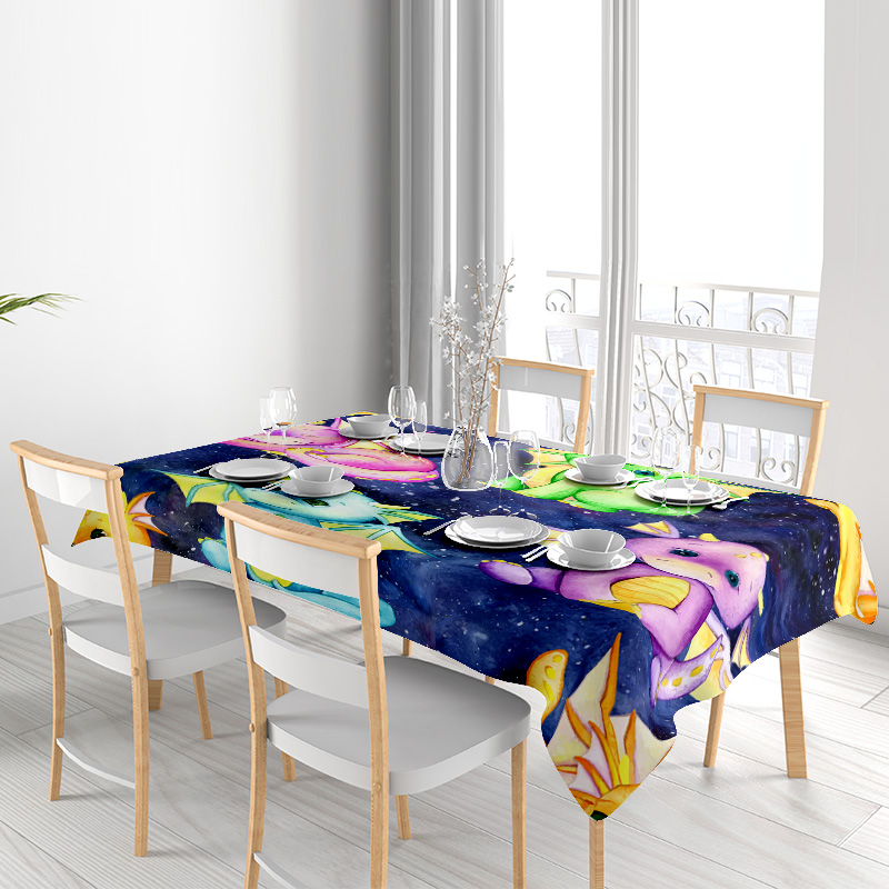 Vibrant Galaxy Unicorn Tablecl - Home Textiles Today News recensione e prezzo