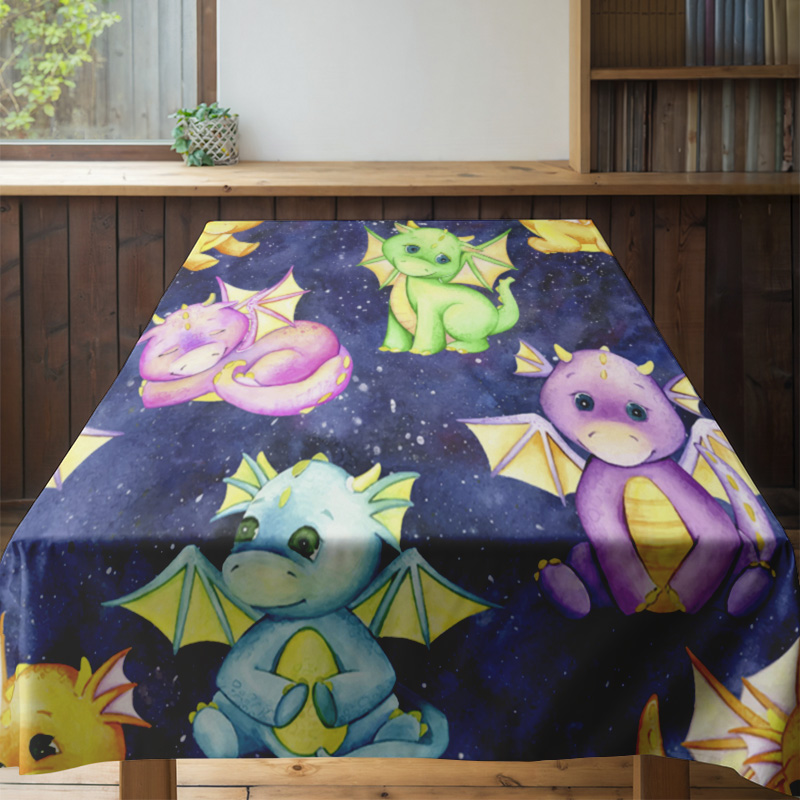 Vibrant Galaxy Unicorn Tablecl - Home Textiles Today News recensione e prezzo