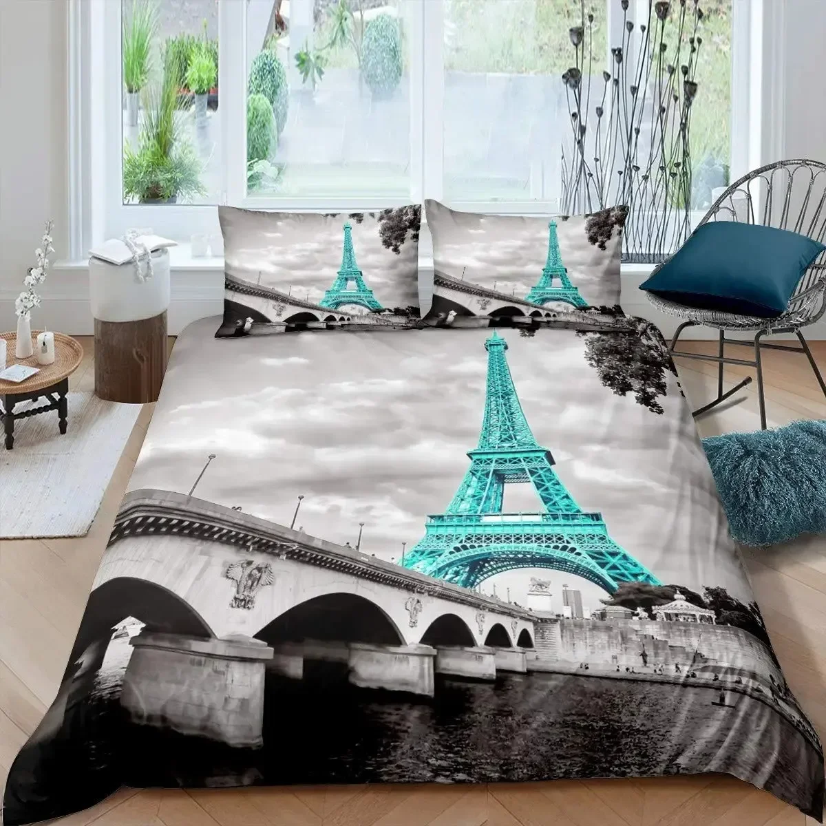 Eiffel Tower Paris Theme Comfo - Home Textiles Paris recensione e prezzo