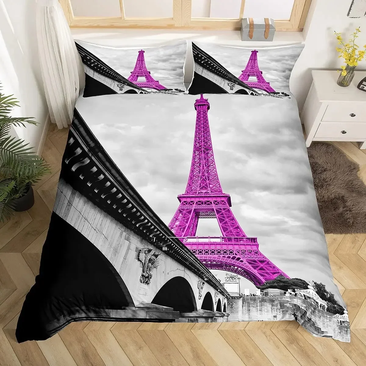 Eiffel Tower Paris Theme Comfo - Home Textiles Paris recensione e prezzo