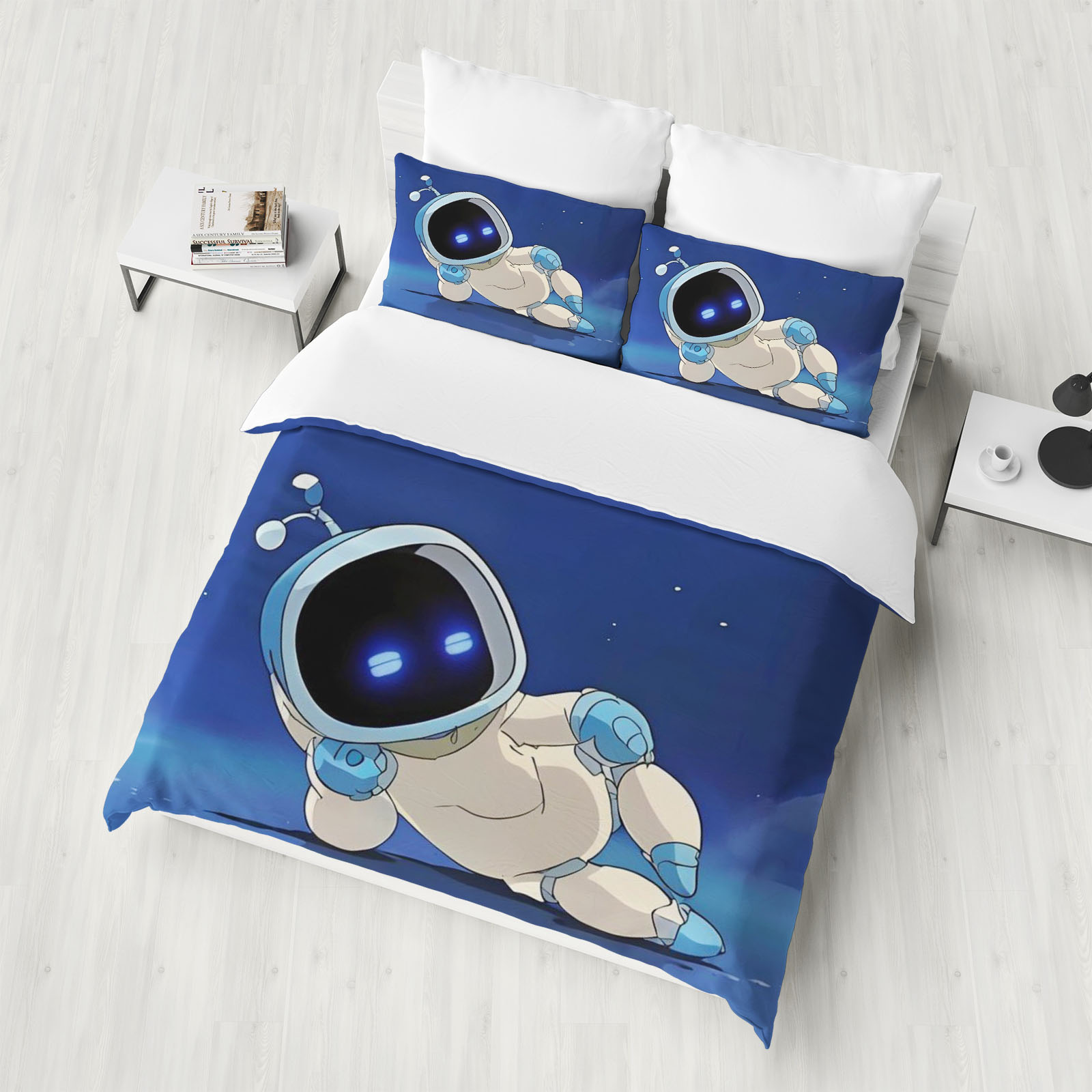 Print Cartoon Astro Bot Duvet  - Linen Duvet Cover recensione e prezzo