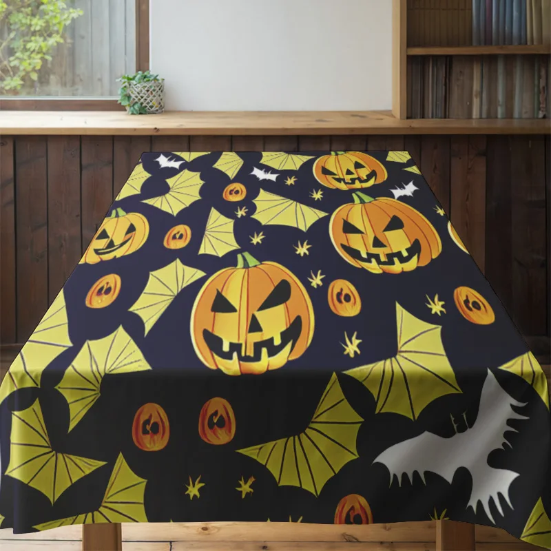 Halloween Tablecloth Spooky Pu - Home Textiles Today News recensione e prezzo