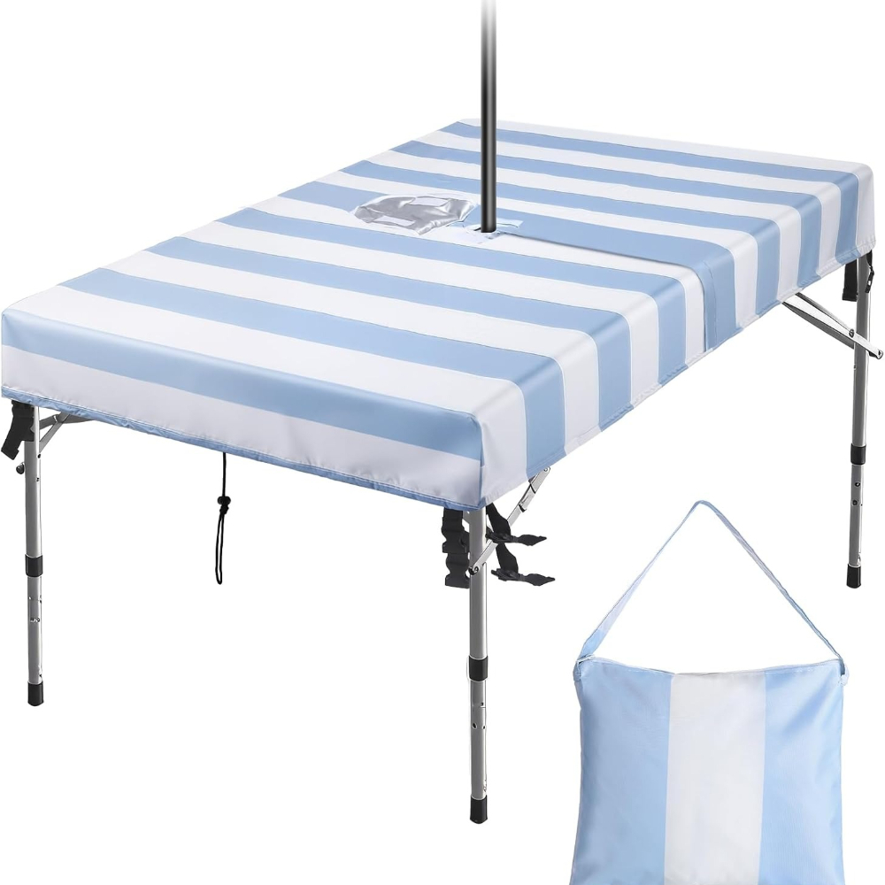 Outdoor Tablecloth with Umbrel - Home Textiles Today News recensione e prezzo
