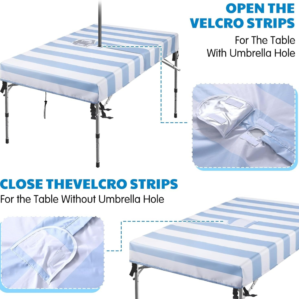 Outdoor Tablecloth with Umbrel - Home Textiles Today News recensione e prezzo