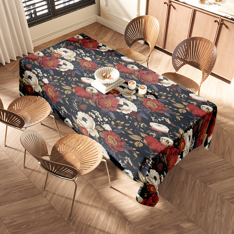 Vintage Floral Tablecloth with - Home Textiles Today News recensione e prezzo
