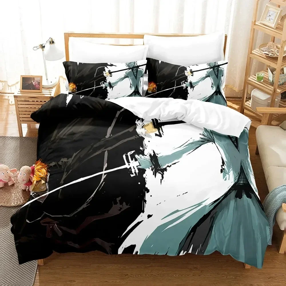 3D Print Anime Bleach Kurosaki - Linen Duvet Cover recensione e prezzo