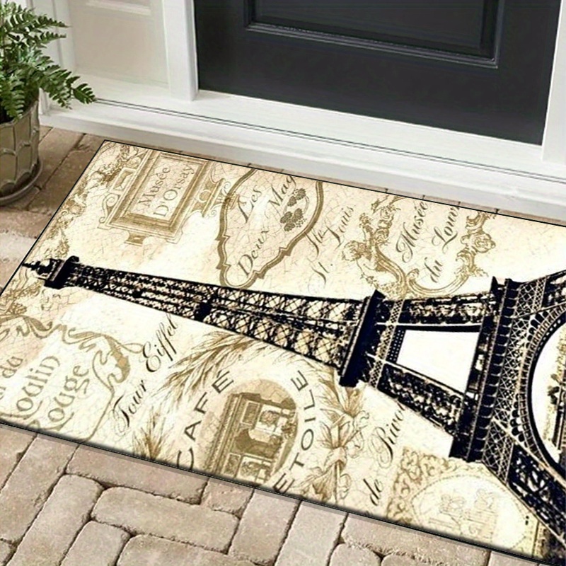Eiffel Tower Paris Themed Rug  - Home Textiles Paris recensione e prezzo