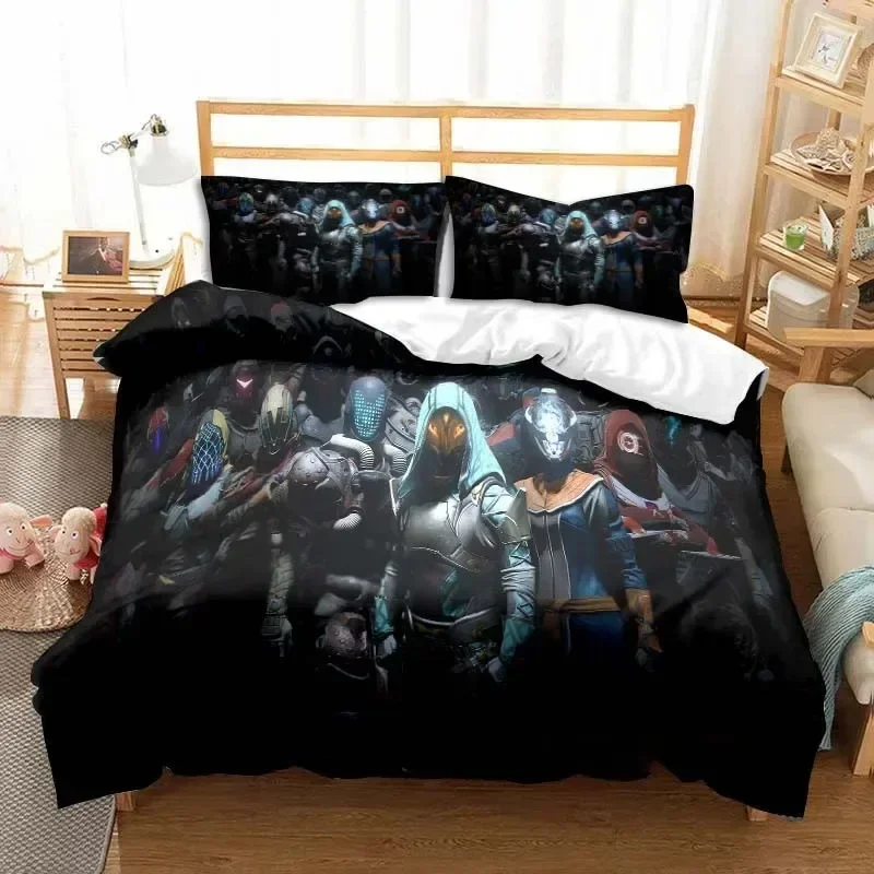 Game Destiny Printed Bed Set D - Linen Duvet Cover recensione e prezzo