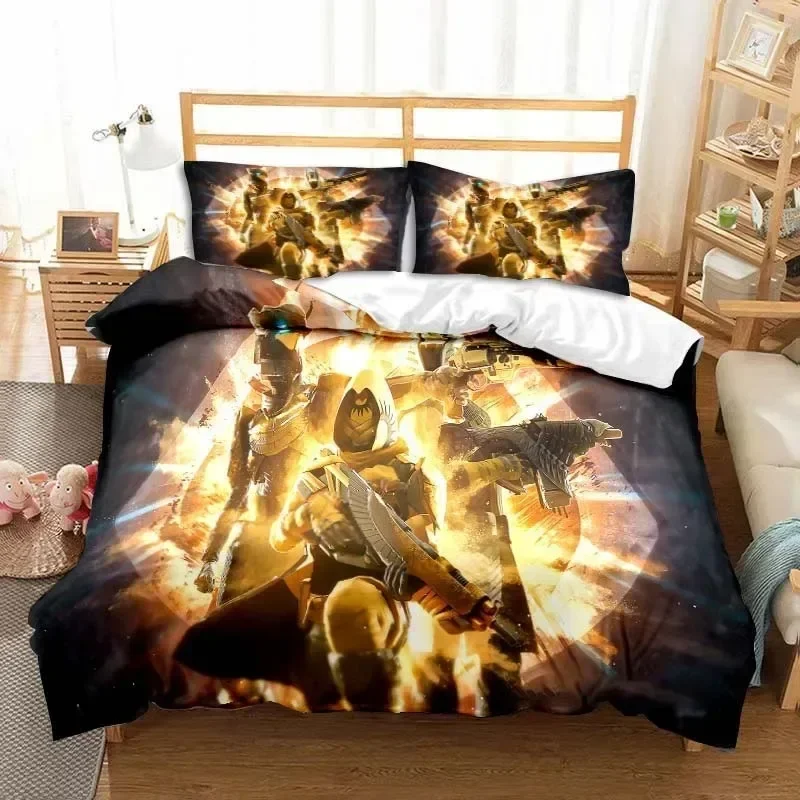Game Destiny Printed Bed Set D - Linen Duvet Cover recensione e prezzo