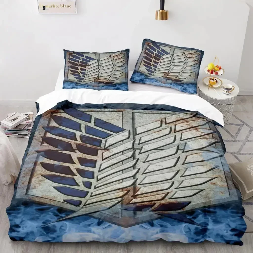Anime Attack On Titan Home Tex - Linen Duvet Cover recensione e prezzo