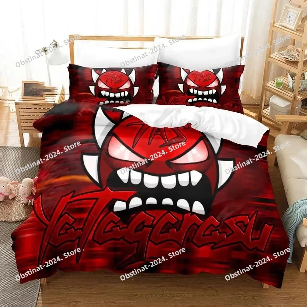 3D Print Cartoon Game Geometry - Linen Duvet Cover recensione e prezzo