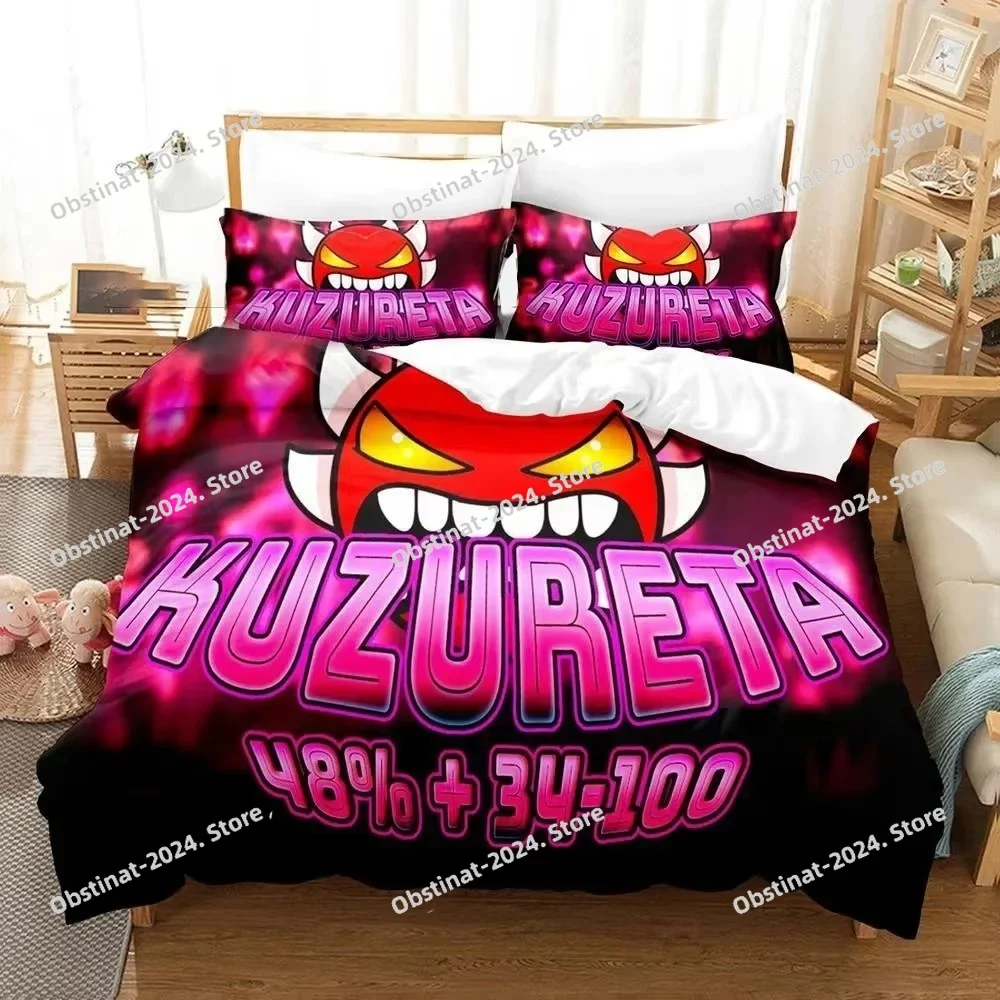 3D Print Cartoon Game Geometry - Linen Duvet Cover recensione e prezzo