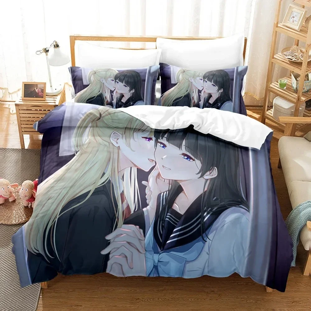 3D Akebis Sailor Uniform Print - Linen Duvet Cover recensione e prezzo