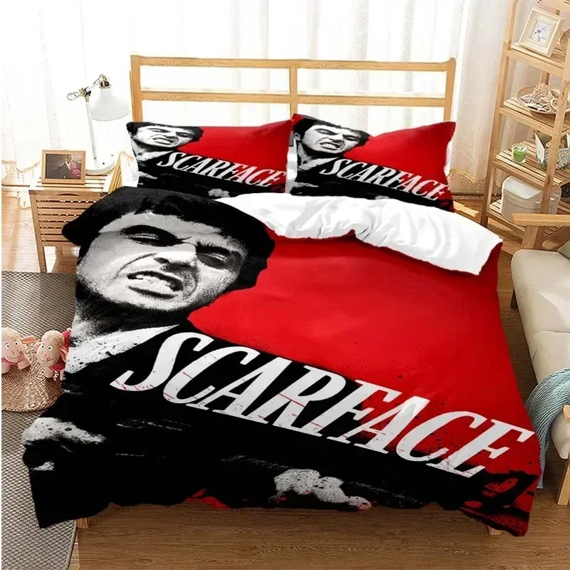 Tony Montana Scarfaces Printed - Linen Duvet Cover recensione e prezzo